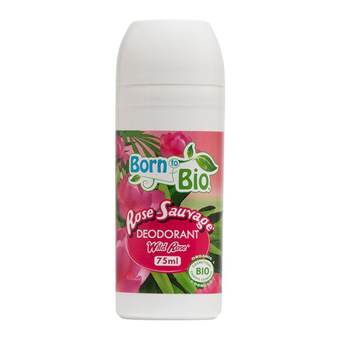 Lăn khử mùi hữu cơ hoa hồng Born to Bio 75ml