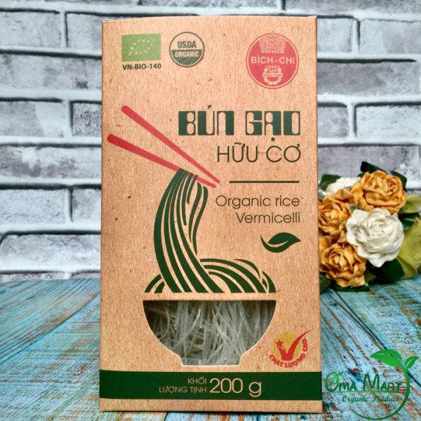 Bún gạo trắng hữu cơ Bích chi