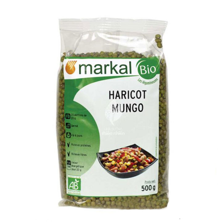 Đậu xanh hữu cơ Markal 500g