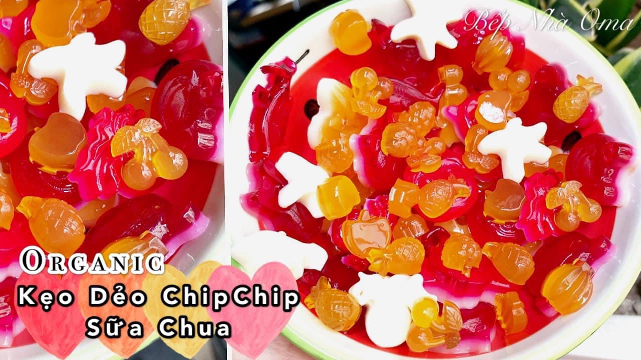 Cách làm Kẹo Chip Chip Sữa Chua tại nhà cho bé yêu !