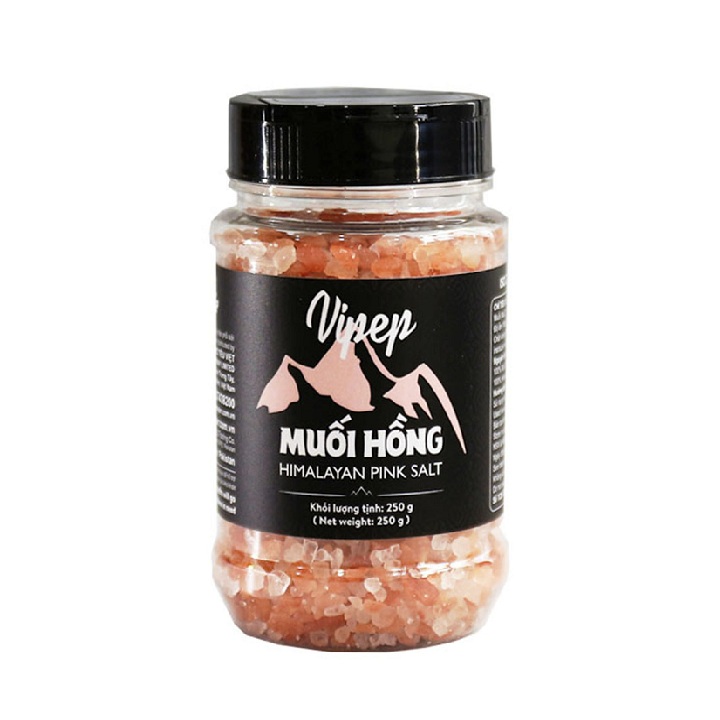 Muối hồng Himalaya Vipep dạng hạt 250g