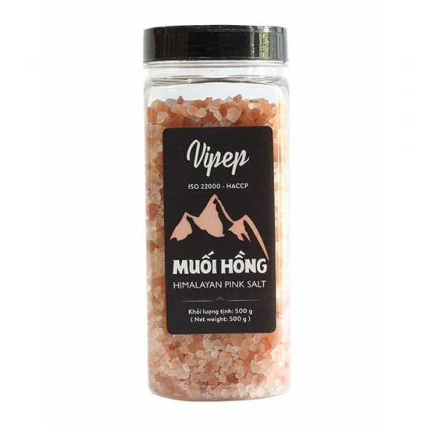 Muối hồng Himalaya Vipep dạng hạt 500g